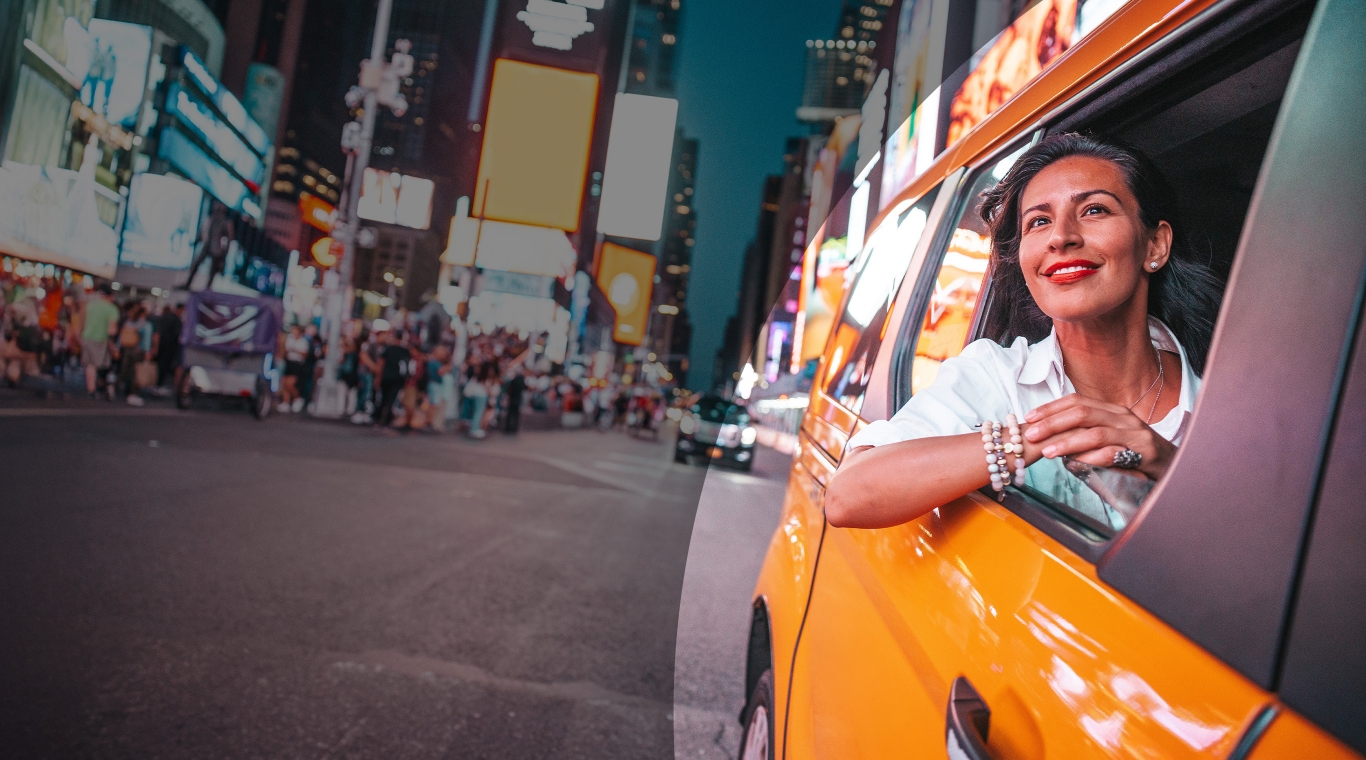 A women in one New York