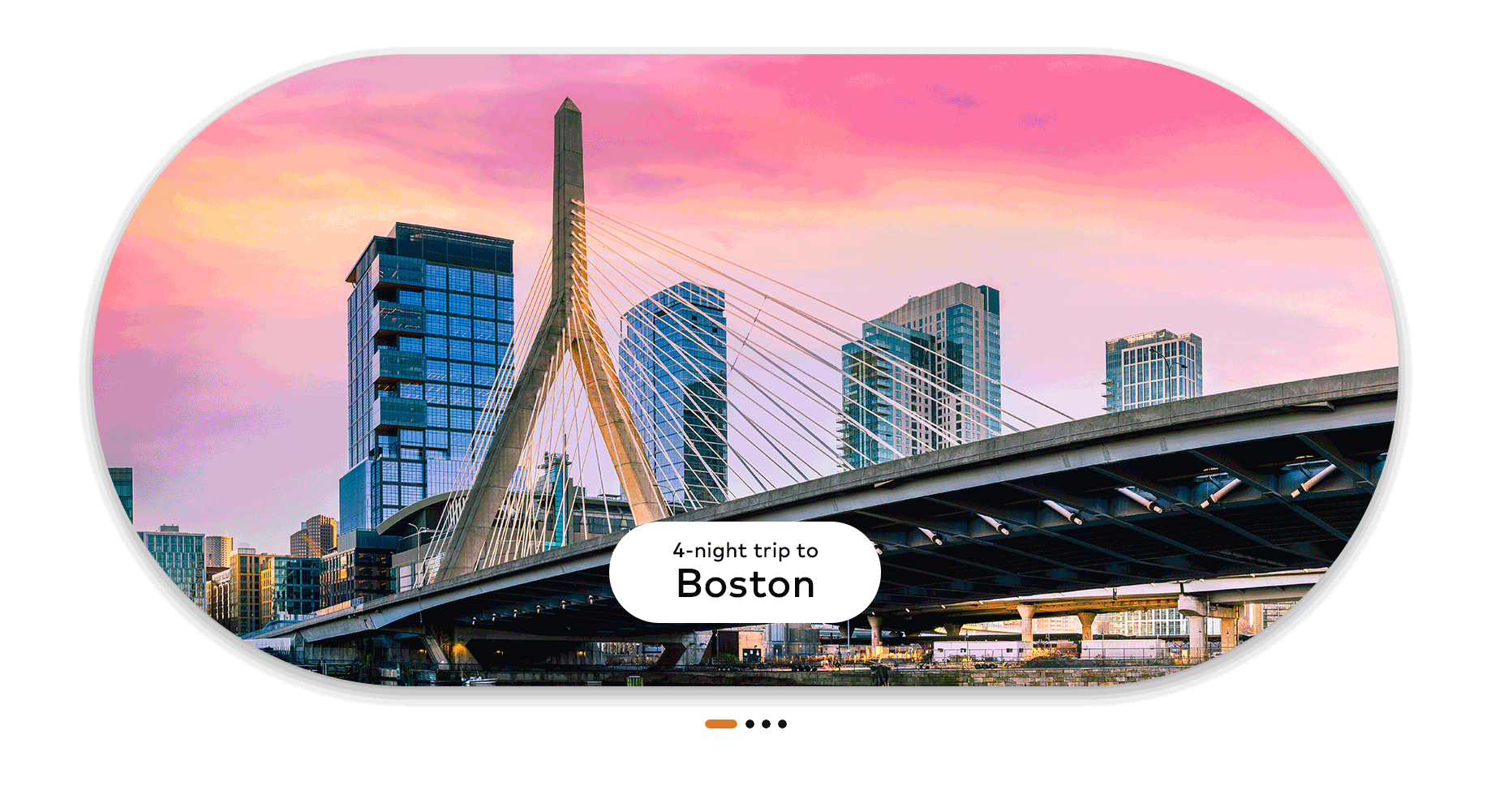 GIF of 4 cities. Boston, Las Vegas, Miami, New York